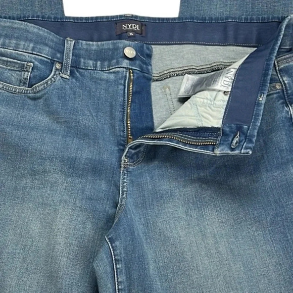 NYDJ NWOT Women’s XL Waist-Match Lift x Tuck Technology Marilyn Straight Jean - Picture 5 of 12